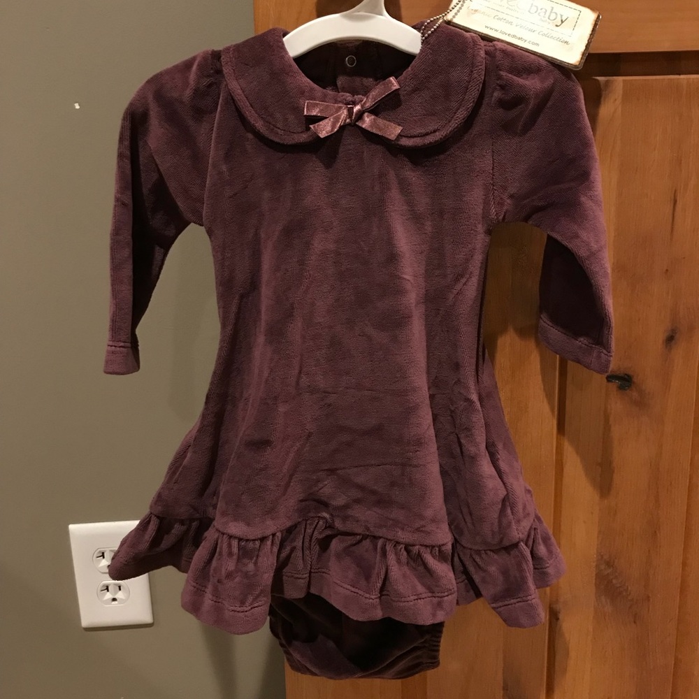 NWT L’ovedbaby Dress and Bloomer